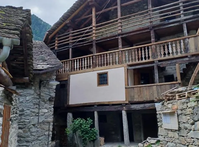 Ferienhaus Ca' Scocc, Antica Casa Di Montagna In Valsesia *