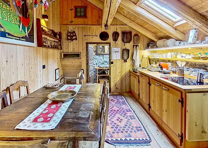 Ca' Scocc, Antica Casa Di Montagna In Valsesia Ferienhaus